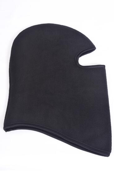 Hat Polar Fleece Balaclava Face Mask Black / 12 pcs = Dozen Black , Display Card & OPP Bag & UPC Code