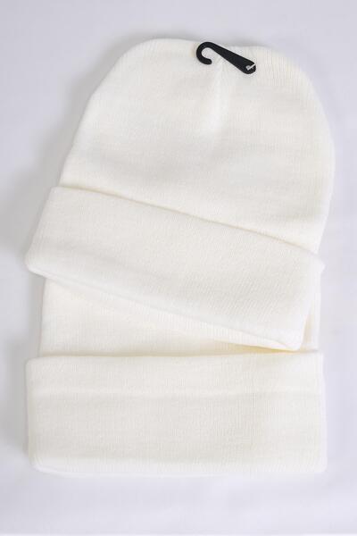 Hat Winter Knitted Hat Beanie Skull Cap Polyester Heavy Weight / 12 pcs = Dozen Good Quality , Choose Colors , Hang tag & OPP bag & UPC Code