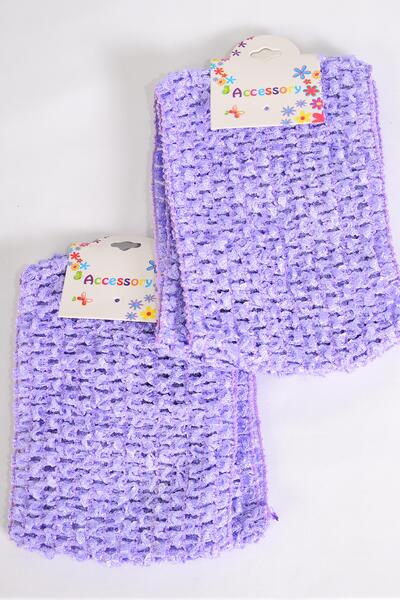 Ballerina Headband 24 pcs Turban 4 Inch Wide Lavender / 12 card= Dozen  Lavender , Stretch , Size - 4" Wide , Hang Tag & OPP Bag & UPC Code , 2 pcs per Card , 12 card = Dozen