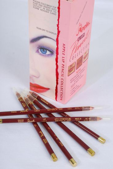 Eye & Lip liner Pencil 72 pcs Raisin / Box Raisin , Size -3" Long , 72 pcs per Box