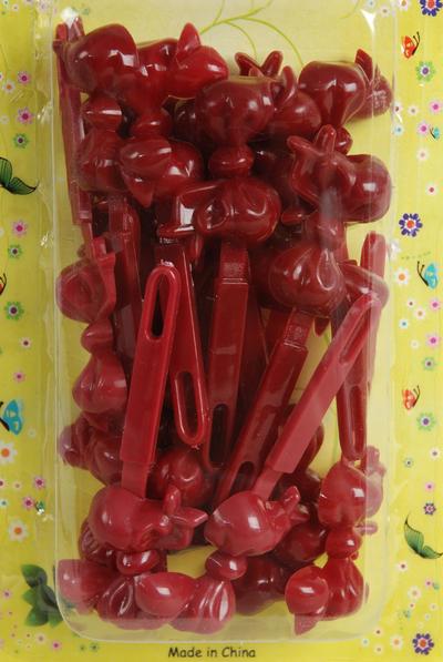 Barrettes Bowtie / 12 Card = Dozen Choose Colors , Each Card have UPC Code , 12 Card = Dozen 