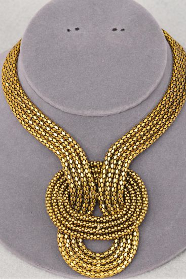 Gold , Size - 16" Extension Chain , Hang Card & OPP Bag & UPC Code