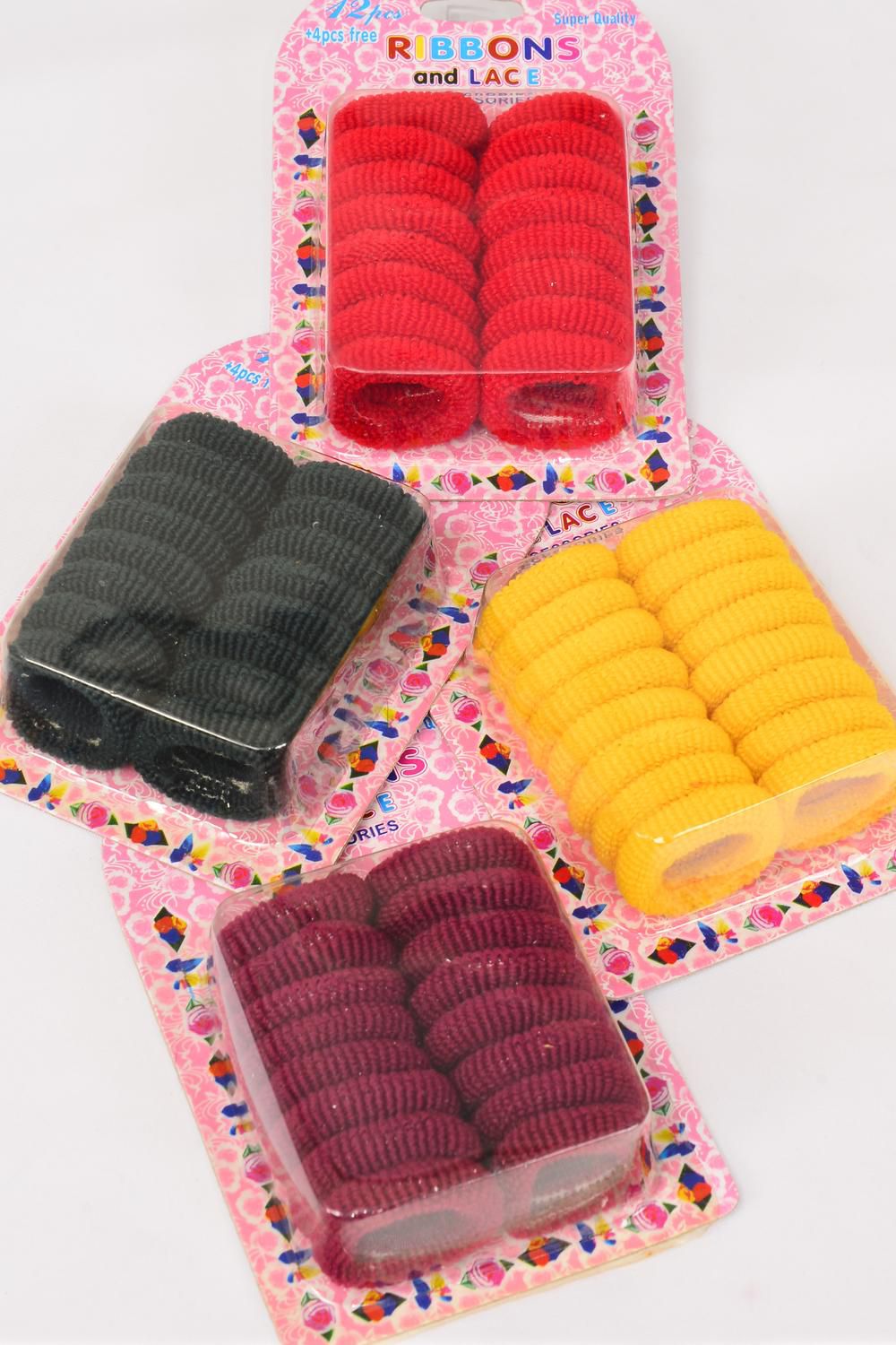 terry cloth hair ties