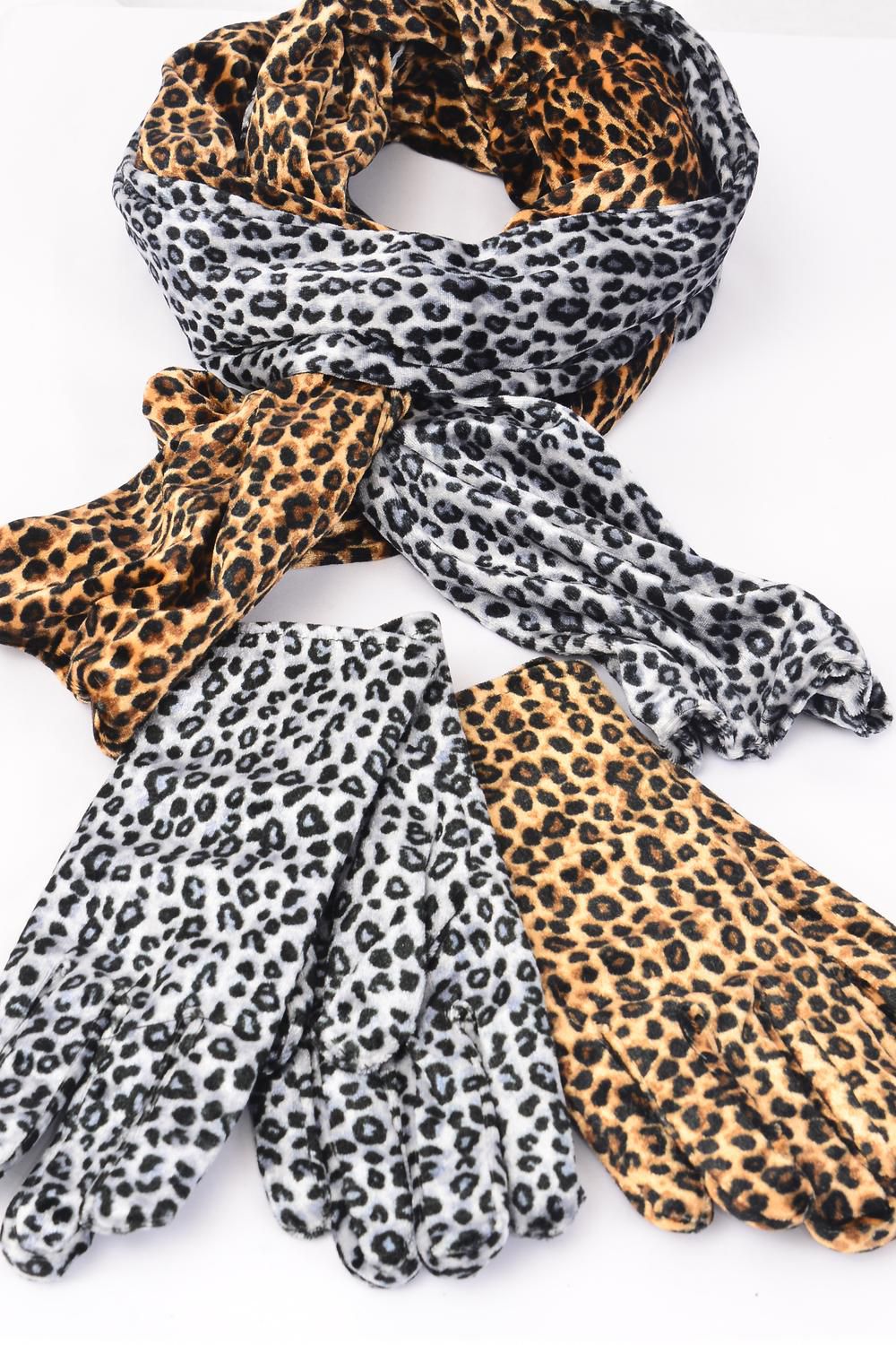 matching gloves and scarf set