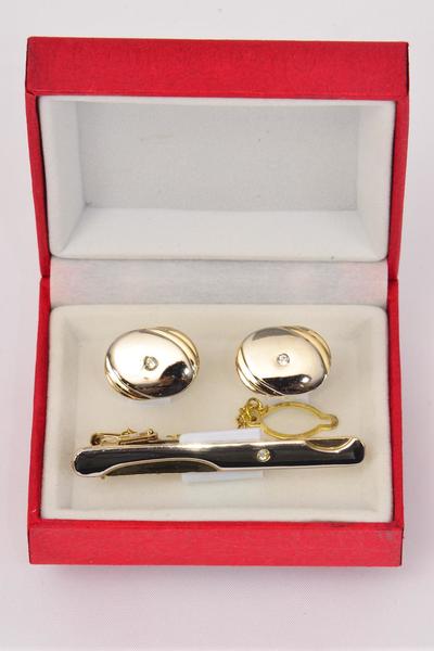 Tie Clip + Cuff Link Sets/Sets **Department Quaility**many style available