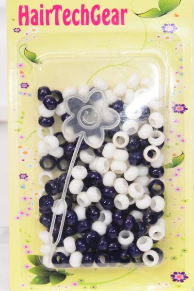 Hair Beads Acrylic Round / 12 card = Dozen Choose Colors , Each Card have UPC Code , 12 Card = Dozen 