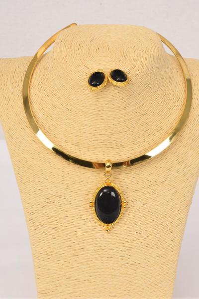 Necklace Sets Choker Flexible Poly Pendant Post / Sets Post , Size - 16" Wide , Flexible , Display Card & Opp Bag & UPC Code , Choose Colors