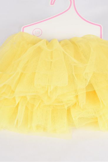 Tutu Dress Baby Yellow / PC  Baby Yellow , Size - 0 - 12 month , Display Card OPP bag & UPC Code