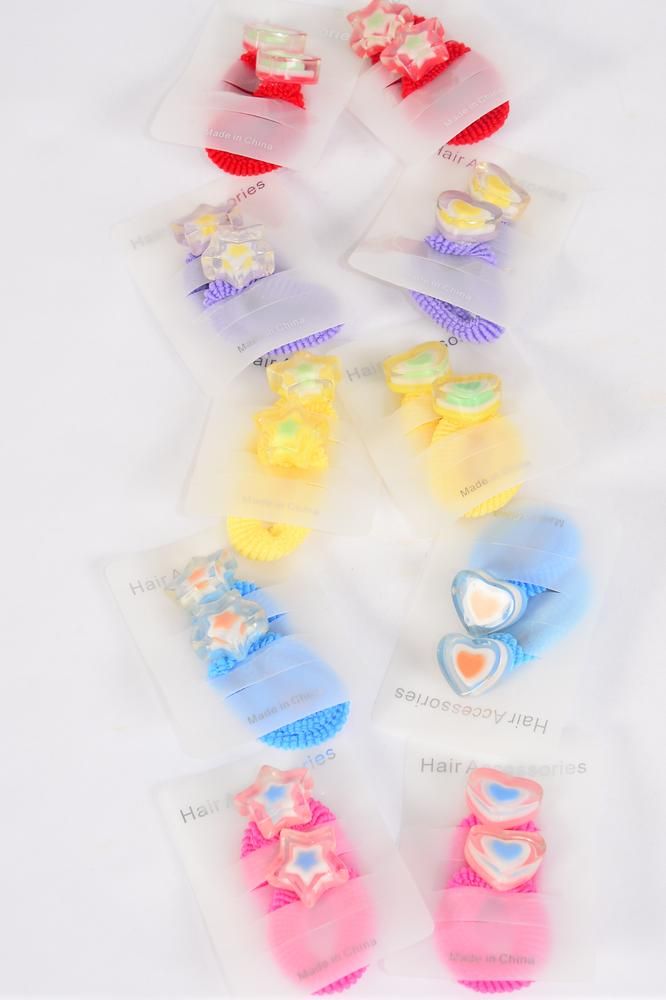 terry cloth hair ties