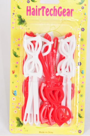 Barrettes Sunglasses Red White Mix / 12 Card = Dozen  Red White Mix , Each Card have UPC Code , 12 Card = Dozen 