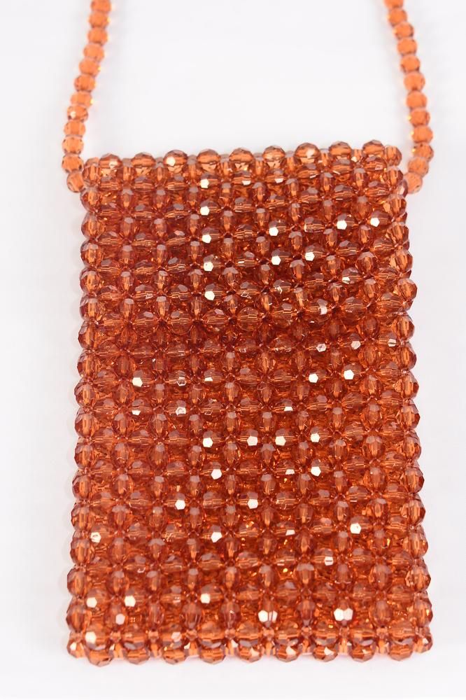 Acrylic Bags Women Handbags Ladies Evening Party Shoulder Bag Beaded