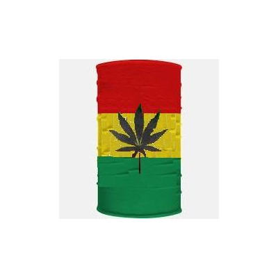 Neck Gaiter Multi function Scarf Face Mask Cannabis / 12 pcs = Dozen Unisex , Size - 20" x 9" Wide , Hang tag & OPP bag & UPC Code
