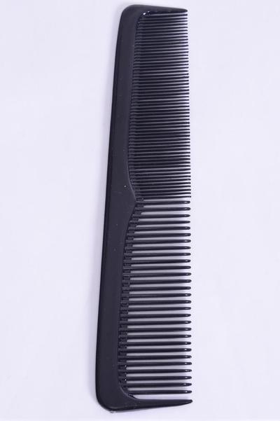 Comb 9 inch Breakable Dresser Comb / 12 pcs = Dozen Size - 9" Long , Individual OPP Bag and UPC Code , Choose Colours