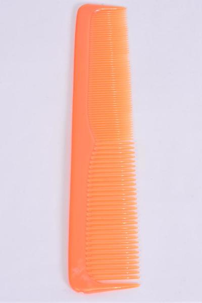 Comb 9 inch Breakable Dresser Comb / 12 pcs = Dozen Size - 9" Long , Individual OPP Bag and UPC Code , Choose Colours