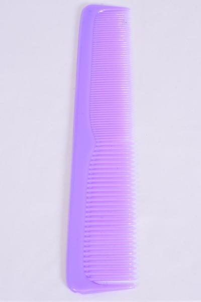 Comb 9 inch Breakable Dresser Comb / 12 pcs = Dozen Size - 9" Long , Individual OPP Bag and UPC Code , Choose Colours