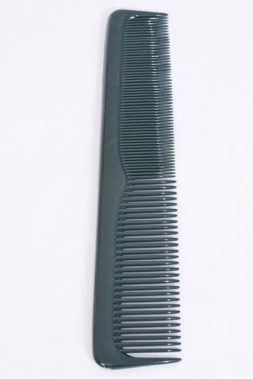 Comb 9 inch Breakable Dresser Comb Spruce / 12 pcs = Dozen Spruce - Size - 9" Long , Individual Pack & UPC Code