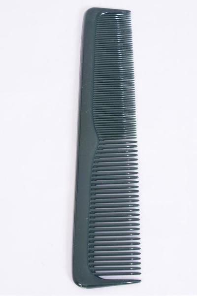 Comb 9 inch Breakable Dresser Comb / 12 pcs = Dozen Size - 9" Long , Individual OPP Bag and UPC Code , Choose Colours