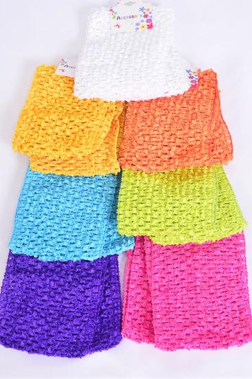 Ballerina Headband 24 pcs Turban 4 Inch Wide Citrus / 12 card = Dozen  Stretch , Size - 4" Wide , 2 White , 2 Fuchsia , 2 Purple , 2 Yellow , 2 Blue , 1 Lime , 1 Orange Color Asst , Hang Tag & OPP Bag & UPC Code